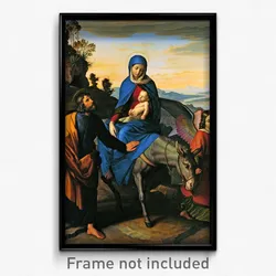 Julius Schnorr von Carolsfeld - Flight into Egypt