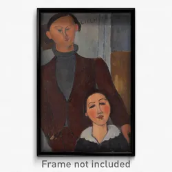 Amedeo Modigliani - Jacques and Berthe Lipchitz
