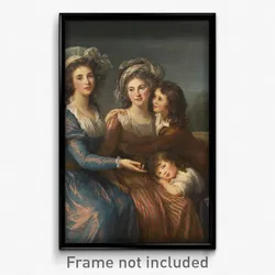 Elisabeth-Louise Vigée Le Brun - The Marquise de Pezay, and the Marquise de Rougé with Her Sons Alexis and Adrien