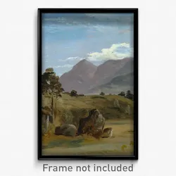 Lionel Constable - Mountain Landscape, possibly in the Lake District
