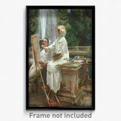 John Singer Sargent - The Fountain, Villa Torlonia, Frascati, Italy