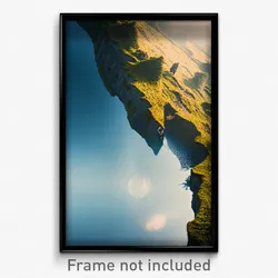 Pixel Art Poster - Immaculate Moor (8 Bit Psychedelic Trippy Video Game Print)
