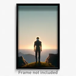 Pixel Art Poster - Notable Notch (8 Bit Psychedelic Trippy Video Game Print)