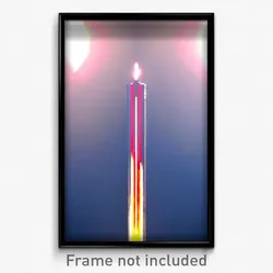 Pixel Art Poster - Stark Arrowslit (8 Bit Psychedelic Trippy Video Game Print)
