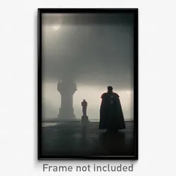 Pixel Art Poster - Dreary Empire (8 Bit Psychedelic Trippy Video Game Print)