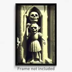 Pixel Art Poster - Coarse Grotesque (8 Bit Psychedelic Trippy Video Game Print)