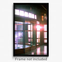 Pixel Art Poster - Conventional Glass (8 Bit Psychedelic Video Game Print)