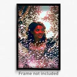 Pixel Art Poster - Bubbly Mere (8 Bit Psychedelic Trippy Weird Video Game Print)