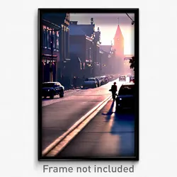 Pixel Art Poster - Modest Thoroughfare (8 Bit Psychedelic Video Game Print)