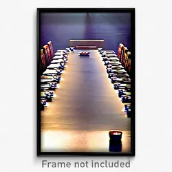 Pixel Art Poster - Vast Table (8 Bit Psychedelic Trippy Weird Video Game Print)