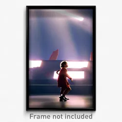 Pixel Art Poster - Extra Large Pass (8 Bit Psychedelic Trippy Video Game Print)