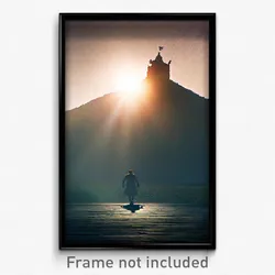 Pixel Art Poster - Beloved Motte (8 Bit Psychedelic Trippy Video Game Print)