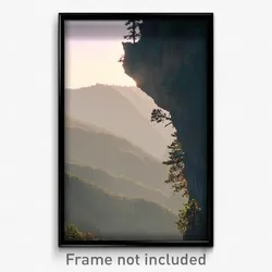 Pixel Art Poster - Ordinary Ridgeline (8 Bit Psychedelic Video Game Print)
