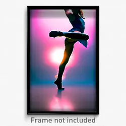 Pixel Art Poster - Energetic Leg (8 Bit Psychedelic Trippy Video Game Print)