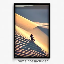 Pixel Art Poster - Pretty Dunes (8 Bit Psychedelic Trippy Video Game Print)