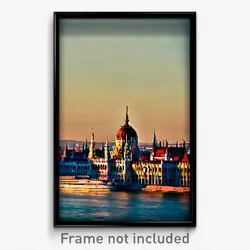 Pixel Art Poster - Thick Budapest (8 Bit Psychedelic Trippy Video Game Print)
