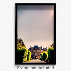 Pixel Art Poster - Meek Chateau (8 Bit Psychedelic Trippy Video Game Print)