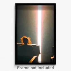 Pixel Art Poster - Important Seat (8 Bit Psychedelic Trippy Video Game Print)
