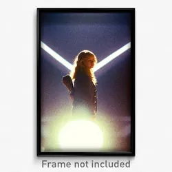 Pixel Art Poster - Hard To Find View (8 Bit Psychedelic Trippy Video Game Print)