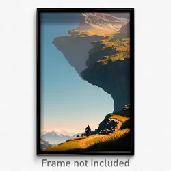 Pixel Art Poster - Stark Mount (8 Bit Psychedelic Trippy Weird Video Game Print)
