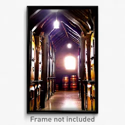 Pixel Art Poster - Awesome Cellar (8 Bit Psychedelic Trippy Video Game Print)
