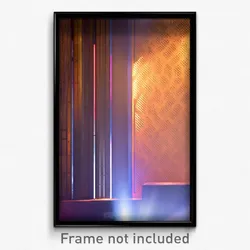 Pixel Art Poster - Well Made Wall (8 Bit Psychedelic Trippy Video Game Print)