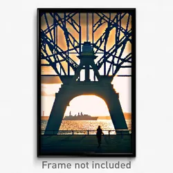 Pixel Art Poster - Monumental Shipyard (8 Bit Psychedelic Video Game Print)