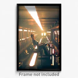 Pixel Art Poster - Stimulating Mine (8 Bit Psychedelic Trippy Video Game Print)