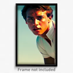 Pixel Art Poster - Jaw Dropping Gulf (8 Bit Psychedelic Trippy Video Game Print)