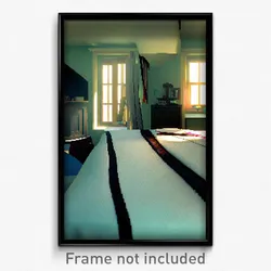 Pixel Art Poster - Strange Bedroom (8 Bit Psychedelic Trippy Video Game Print)