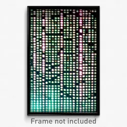 Pixel Art Poster - Unknown Matrix (8 Bit Psychedelic Trippy Video Game Print)