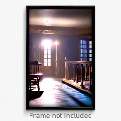 Pixel Art Poster - Made Up Home (8 Bit Psychedelic Trippy Video Game Print)