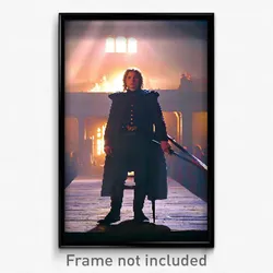 Pixel Art Poster - Vacant Barony (8 Bit Psychedelic Trippy Video Game Print)