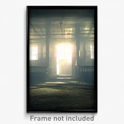 Pixel Art Poster - Grimy Bank (8 Bit Psychedelic Trippy Weird Video Game Print)