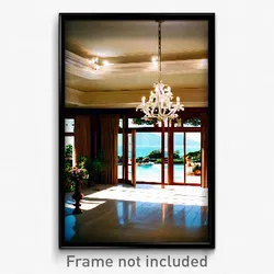 Pixel Art Poster - Pristine Estate (8 Bit Psychedelic Trippy Video Game Print)