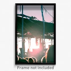 Pixel Art Poster - Unkempt Festival (8 Bit Psychedelic Trippy Video Game Print)