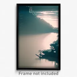 Pixel Art Poster - Unique Flood (8 Bit Psychedelic Trippy Video Game Print)