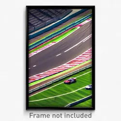Pixel Art Poster - Ordinary Racetrack (8 Bit Psychedelic Video Game Print)
