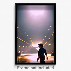 Pixel Art Poster - Average Esplande (8 Bit Psychedelic Trippy Video Game Print)