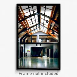 Pixel Art Poster - Artistic Loft (8 Bit Psychedelic Trippy Video Game Print)