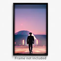 Pixel Art Poster - Ordinary Delta (8 Bit Psychedelic Trippy Video Game Print)