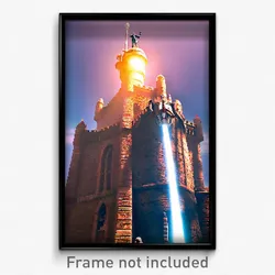 Pixel Art Poster - Major Keep (8 Bit Psychedelic Trippy Weird Video Game Print)