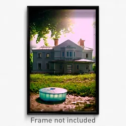 Pixel Art Poster - Plastic Estate (8 Bit Psychedelic Trippy Video Game Print)