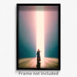 Pixel Art Poster - Faraway Hold (8 Bit Psychedelic Trippy Video Game Print)