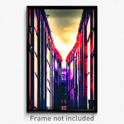 Pixel Art Poster - Uncommon Barony (8 Bit Psychedelic Trippy Video Game Print)