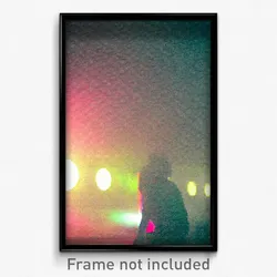 Pixel Art Poster - Acidic Cdmx (8 Bit Psychedelic Trippy Weird Video Game Print)