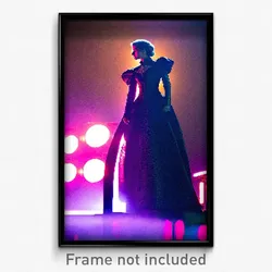 Pixel Art Poster - Bold Stand (8 Bit Psychedelic Trippy Weird Video Game Print)
