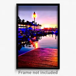 Pixel Art Poster - Beloved Marina (8 Bit Psychedelic Trippy Video Game Print)