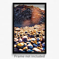 Pixel Art Poster - Rough Heap (8 Bit Psychedelic Trippy Weird Video Game Print)