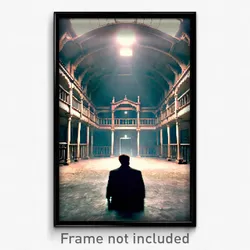 Pixel Art Poster - Cavernous Asylum (8 Bit Psychedelic Trippy Video Game Print)